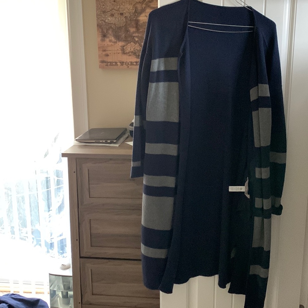 Athleta long reversible long sleeve sweater